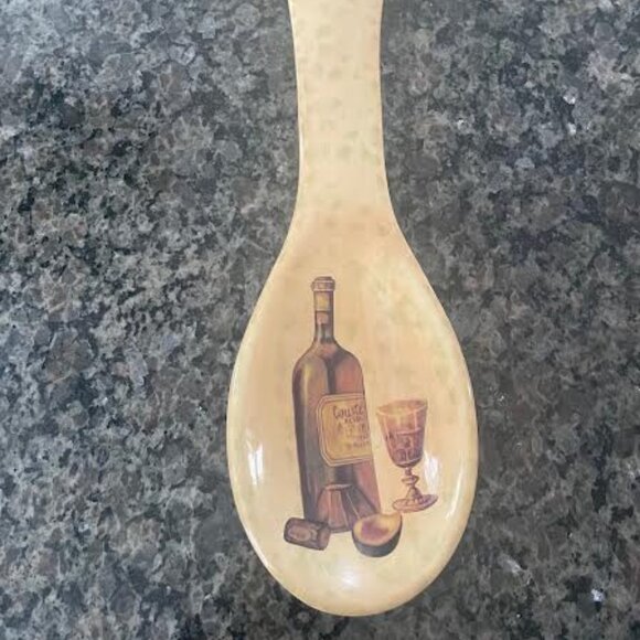 Set of 3 Ceramic Utensil  Wall Hang Plaques -Spoon, Ladle and Fork Wall Accent - Picture 9 of 15